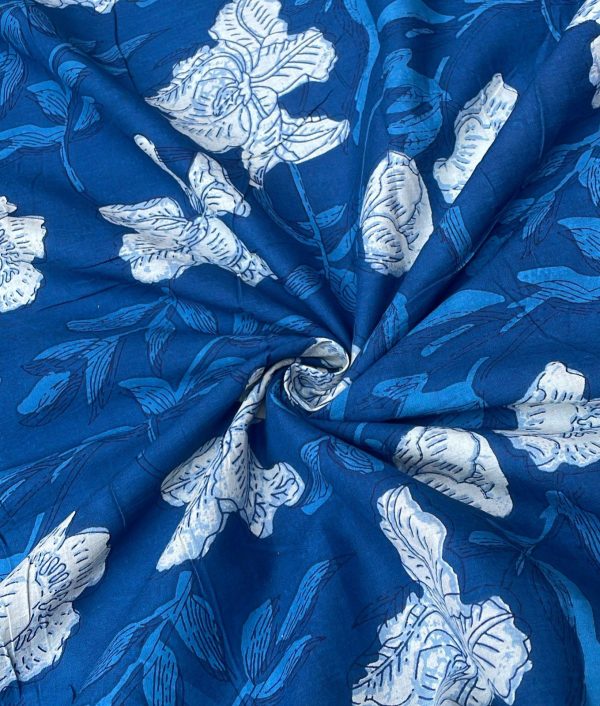 co ord set indigo leaf